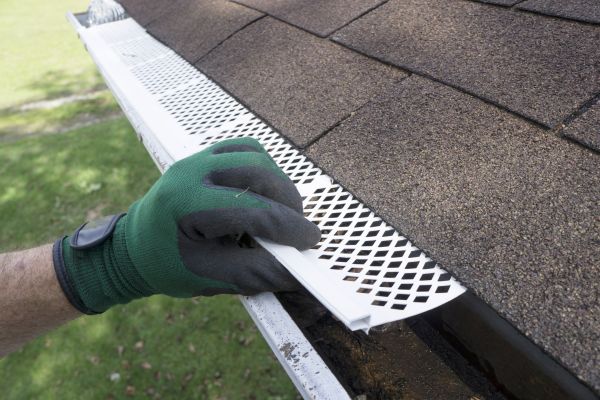 Gutter Filter Installation in Mcdonough